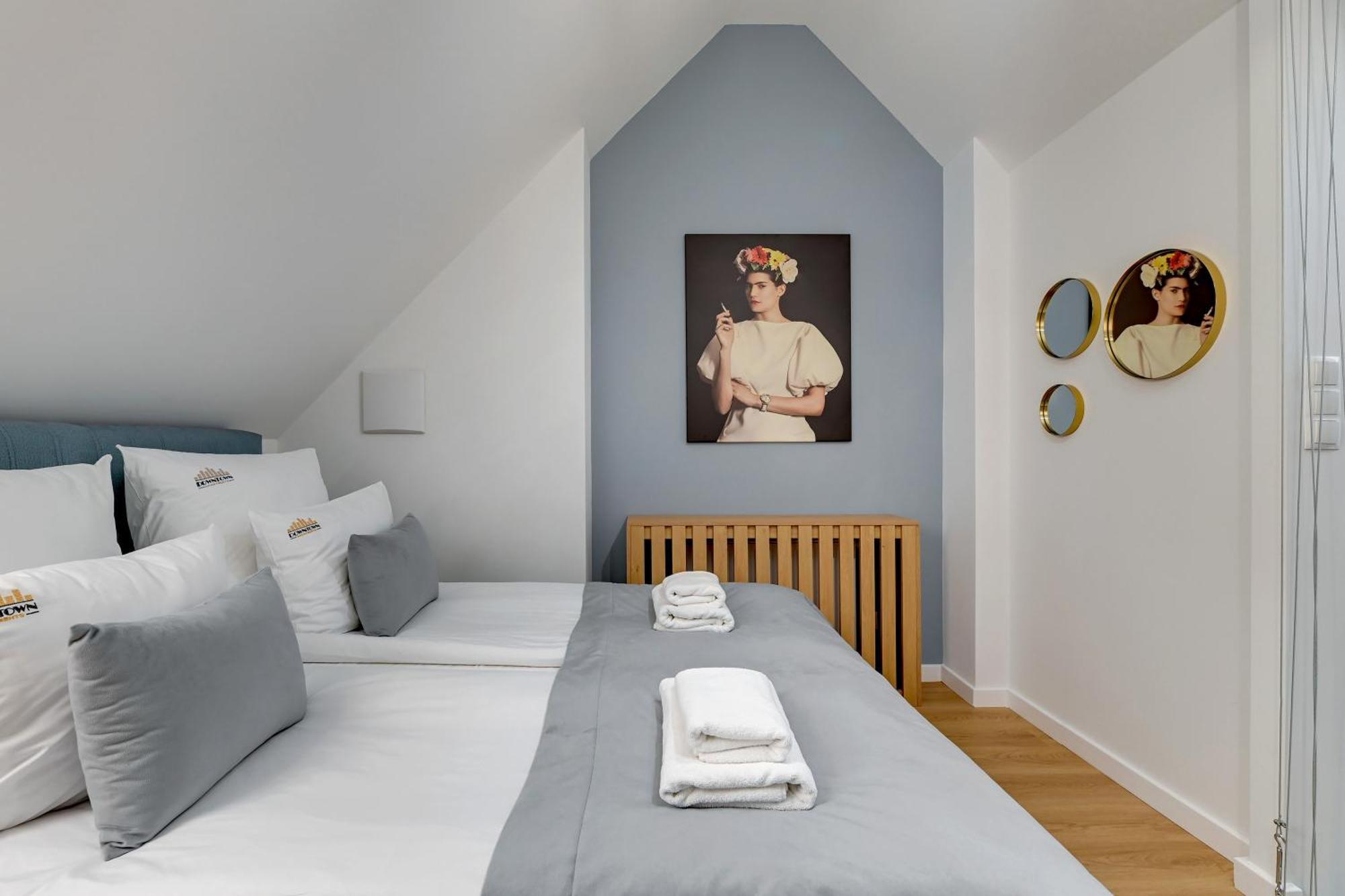 Waterlane Vintage - Fitness & Gym By Downtown Apartments Gdańsk Rum bild