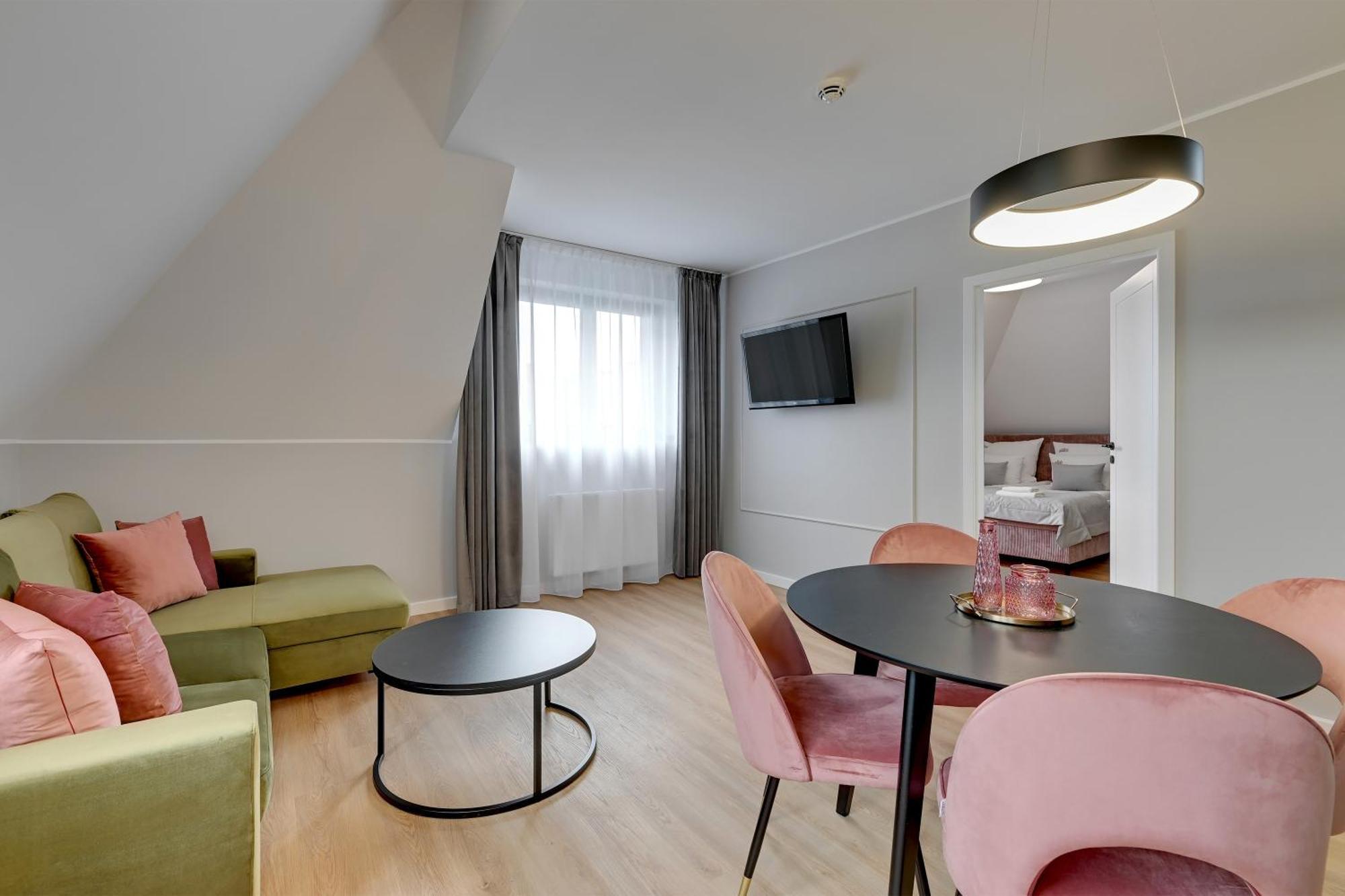 Waterlane Vintage - Fitness & Gym By Downtown Apartments Gdańsk Rum bild
