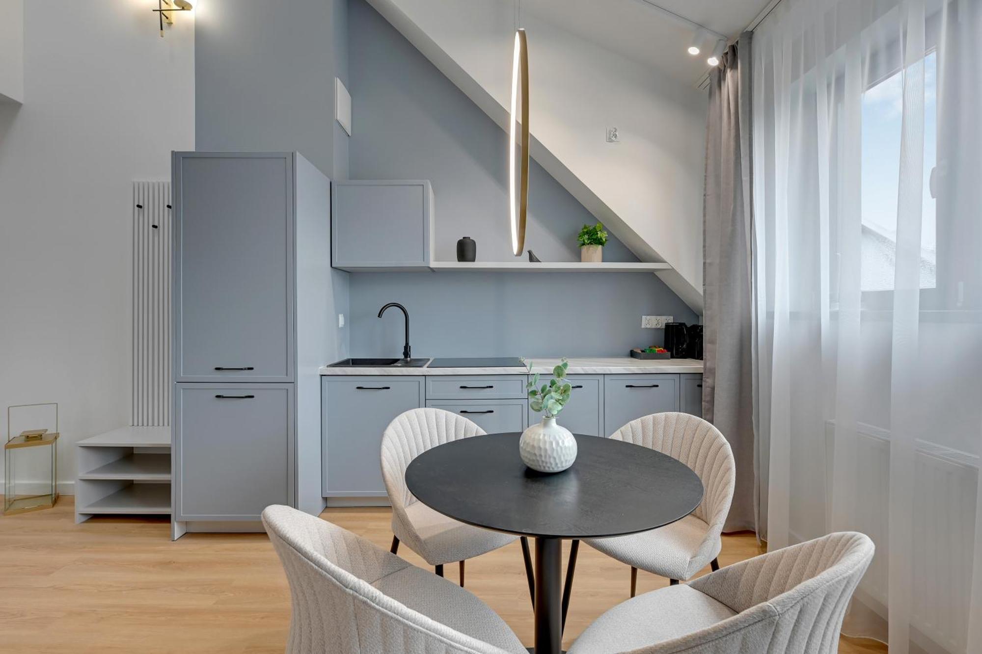 Waterlane Vintage - Fitness & Gym By Downtown Apartments Gdańsk Rum bild
