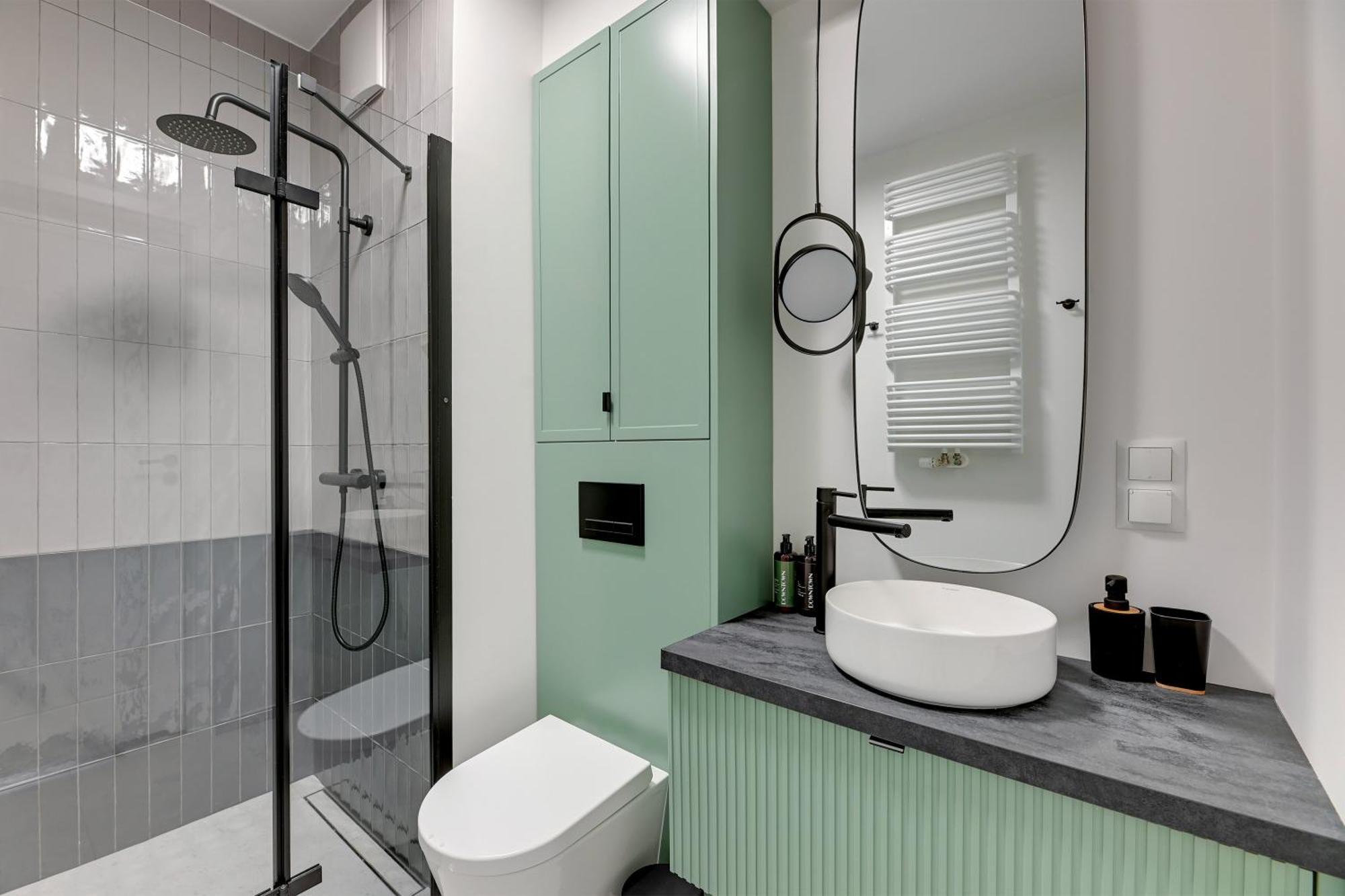 Waterlane Vintage - Fitness & Gym By Downtown Apartments Gdańsk Rum bild